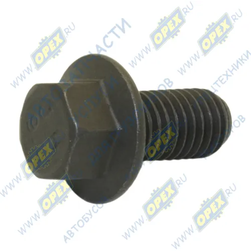 3903990 Болт DIN6921 М10х20х1,5 фланцевый КАМАЗ дв.Cummins кронштейна выпускного патрубка турбокомпрессора дв. Cummins; Р=18 К=13 Foton