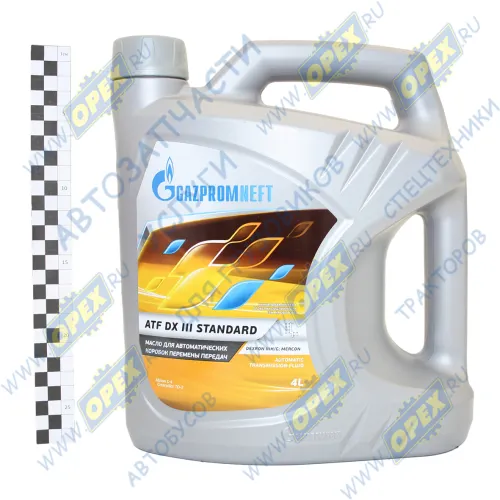 0253650140 Масло трансмиссионное ATF Dexron III (4л); Standart GAZPROMNEFT