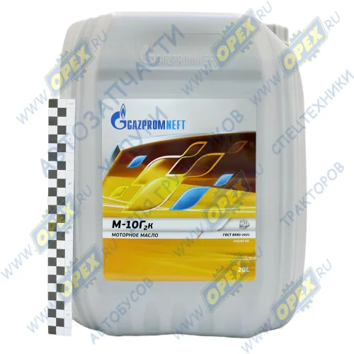 000253130037 Масло дизельное М-10Г2К SAE 30 (канистра 20л) GAZPROMNEFT1