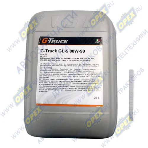 000253640182 Масло трансмиссионное SAE 80W90 GL-5 (20л); G-Truck GAZPROMNEFT2
