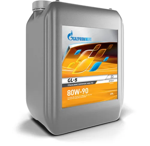 002389901277 Масло трансмиссионное SAE 80W90 GL-5 (10л) GAZPROMNEFT