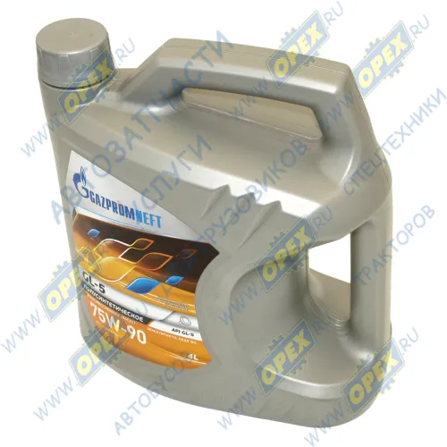 253651868 Масло трансмиссионное SAE 75W90 GL-5 (4л); п/с GAZPROMNEFT