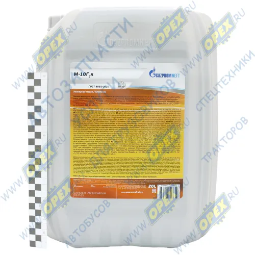 000253130037 Масло дизельное М-10Г2К SAE 30 (канистра 20л) GAZPROMNEFT2