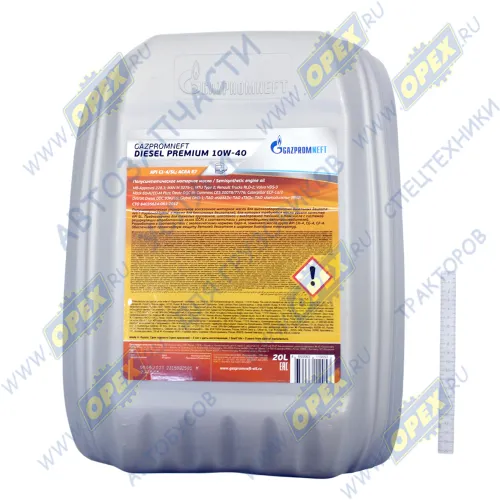 253141969 Масло моторное SAE 10w40 п/синт.(грузовые) (20л); Diesel Premium CI-4/SL до Евро-4 GAZPROMNEFT1