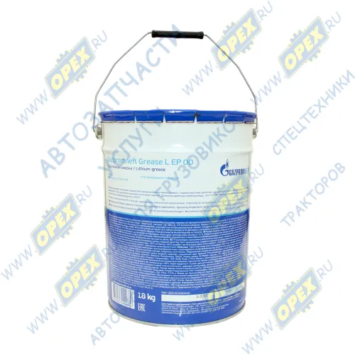 2389906752 Смазка высокотемпературная пластичная EP00 (ведро 18кг); литиевая Grease L GAZPROMNEFT1