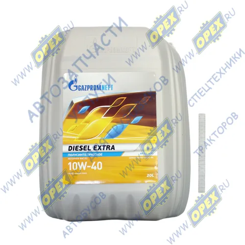 000253141976 Масло моторное SAE 10w40 п/синт.(грузовые) (20л) SG/CF-4; Diesel Extra GAZPROMNEFT2