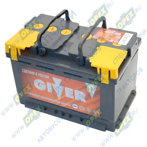 77L(1)-L3АЧ-АЧ-0 Аккумулятор (АКБ) 1-прямая полярность 77 а/ч 277x175x190; 640А GIVER1