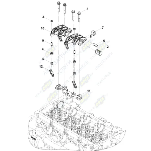 0248 Коромысло выпускного клапана ISF2.8 Газель бизнес CUMMINS HAFFEN4