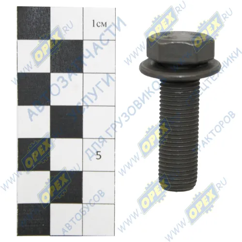 0691 Болт С/И М12х37х1,25 Р=35 К=18 с шайбой в сб.маховика Cummins ISF 3.8	 HAFFEN1