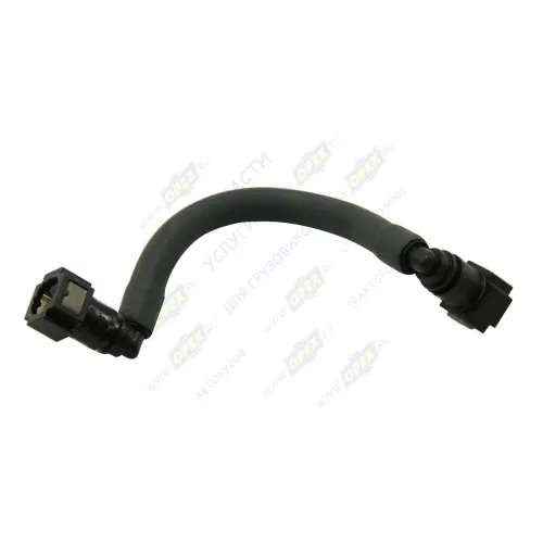 0162 Трубка (ПВХ+РТИ) ф12; L=250 еврозажим, С/И, подачи топлива от фильтра к ТНВД (дв.Cummins ISBe) HAFFEN