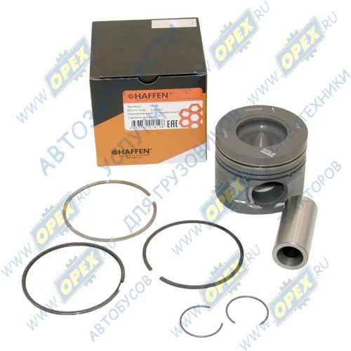 0828 Поршень в сборе ф94,5 (Р 0,50) (поршень, поршневые кольца, палец, стопорные кольца) Cummins ISF2.8 5269332 HAFFEN
