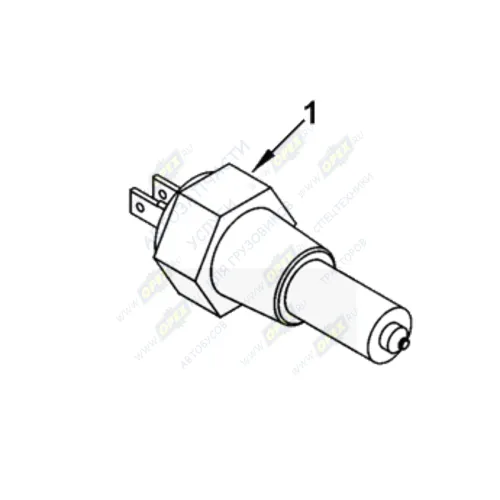 0058 Датчик температуры охлаждающей жидкости (дв.Cummins 6BT,4BT,ISBe,ISLe) HAFFEN2