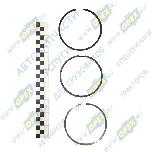 16092 Кольца поршневые (+0,5) Cummins ISF2.8 (Foton,Газель Бизнес,Некст); (комплект на 1поршень) HAFFEN