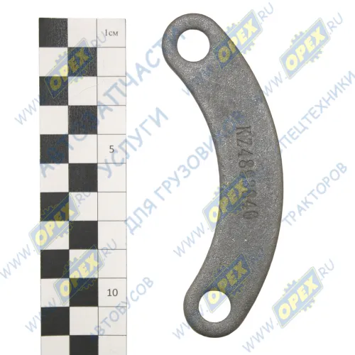 0734 Кронштейн КАМАЗ,ПАЗ дв.CUMMINS ISBe генератора (планка) HAFFEN