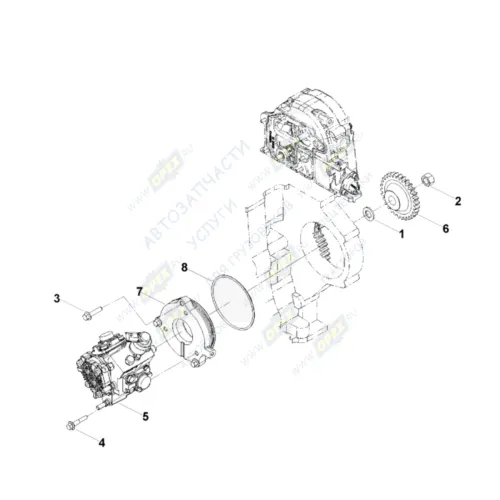 0198 Кольцо (РТИ) круг.сеч. 108-114-36 ГОСТ-9833-73 HAFFEN