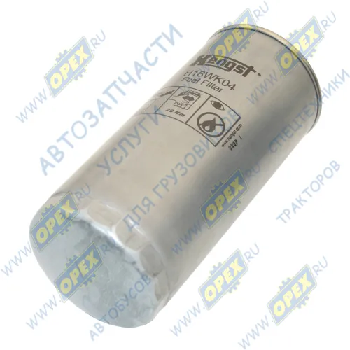 H18WK04 Фильтр топливный A=93 B=62 C=71 H=212 M16х1.5 DAF FT95/ VanHool DAF LCV (1970-2020), MAN LCV (1970-2020); WK 962/4 Hengst1