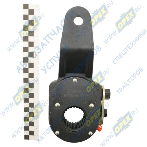 HTBM935 Рычаг тормоза регулировочный МАЗ зад.прав./сред.лев. (кривой,эвольвентный шлиц); (механический) Hottecke1