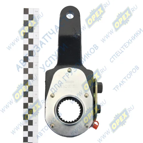 HTBM642213501135010 Рычаг тормоза регулировочный МАЗ зад.лев (эвольвент. шлиц); (механический) Hottecke1