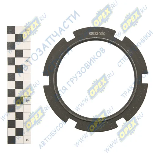 712W90620-0092 Гайка (круглая) ГОСТ 11871 М100х1,5 h=20 ступицы среднего\заднего моста MCY13 Sitrak Howo1