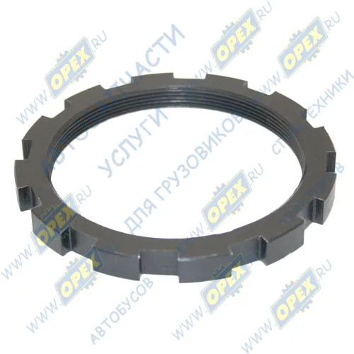 710W90620-0048 Гайка С/И М88х1,5 h=10 , 12вырезов S=12 задней ступицы MAN, MAN Bus Howo