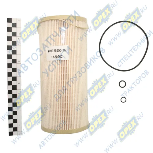 WG9925550182 Фильтр топливный (элемент картридж) A=111 B=18 C=22 H=245 Racor серия 1000 Howo1