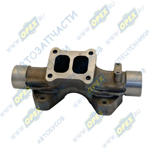 202V08102-0639 Коллектор выпускной (средняя часть) Sinotruk MC13 Howo1