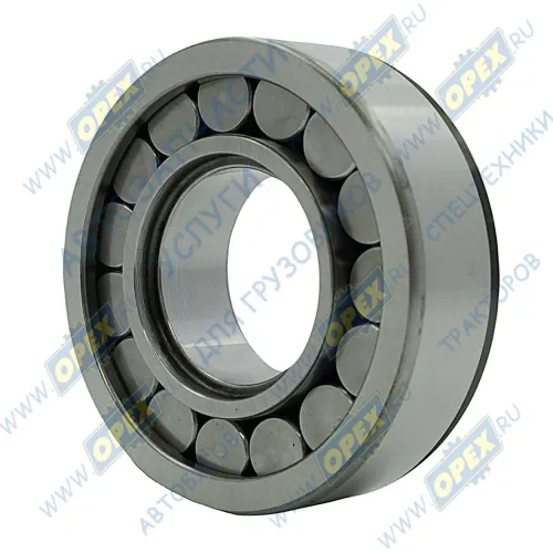 810W32589-0069 Подшипник 45х100х31 ролик. радиал.1-ряд. (внутр. обойма подвиж. с буртом с проточ. под стопор. кольцо); (322722) Howo1