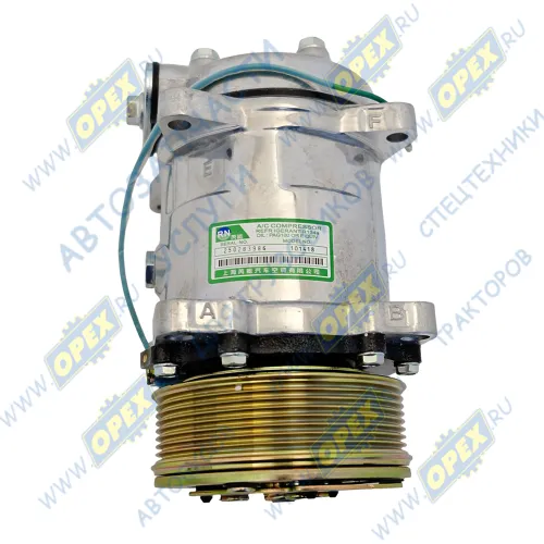 200V77970-7028 Компрессор кондиционера 1 конт. Howo TX/T5G 2008-; Sitrak C7H 2014-; Howo3