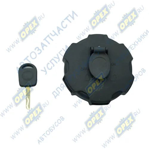 WG9925550450 Крышка бака топливного ф115х123 h=34 (ПВХ) с замком (C7H MAX) Howo