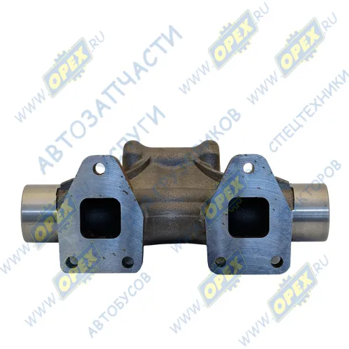 202V08102-0639 Коллектор выпускной (средняя часть) Sinotruk MC13 Howo3