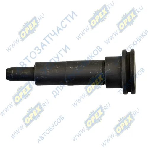 810W35619-0006 Вал Lобщ.=114 ф13 L=26/ф21 L=28/ф22 L=34 проточка ф21/ф28 L=15/ф39 L=11 проточка ф35 отв. М8х1,25 Howo