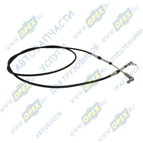 WG9719240008 Трос КПП L=3400 (черный); WG9900243402 Howo