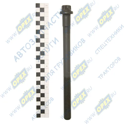 200V90020-0421 Болт С/И М18х245х2 Р=110 ф18,2/16,5 фланцевый головка звезд.22 (кален.)ГБЦ MAN D2066 поштучно MAN Bus (1970-2020) Howo