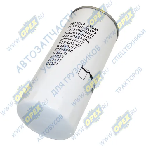 VG1540070007 Фильтр масляный (навинчиваемый) A=108 B=104 C=93 H=260 G=1 1/8-16 UN UGV=1,00 RSV=1 МАЗ, Iveco IVECO Euroclass (1993-2020), RVI LCV (1970-2020), VOLVO Howo1