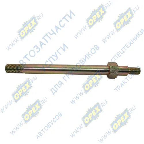 WG9925520696 Шпилька С/И L=330 М18х28х1,5 ф25/М24х44х2 К=36 передней полурессоры передний правый под гидроцилиндр Sitrak Howo1