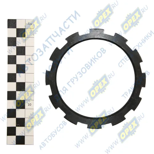 710W90620-0048 Гайка С/И М88х1,5 h=10 , 12вырезов S=12 задней ступицы MAN, MAN Bus Howo1
