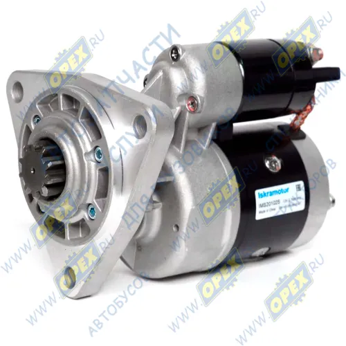 IMS201025 Стартер 12В, 2.7-3.6кВт МТЗ,ГАЗ,ПАЗ,ЗИЛ-5301 (дв.ММЗ-240,243,245) без колокола; 2.7 кВт редукторный ISKRAMOTOR