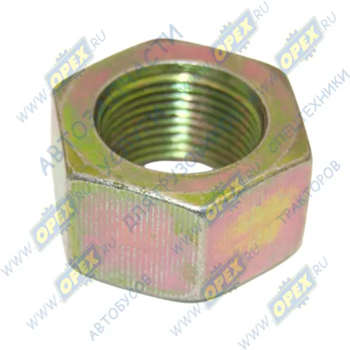 3103102E5294 Гайка ГОСТ-5915 М22х1,5 h=19 К=32 JAC N75,N90 КАМАЗ Компас-9 тормозного барабана внутренняя BPW (1970-2020), SAUER ACHSEN (1970-2020) JAC