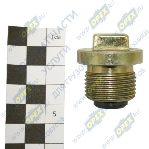 5DS50T-1701085 Пробка С/И М27х2 h=38 с магнитом JAC1