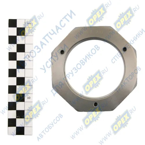 24.B90ZB1-01076 Гайка С/И М72х1,75 h=12 К=102 3отв М5х0,8 JAC N120 (LE35S) КАМАЗ Компас-12 задней ступицы JAC1