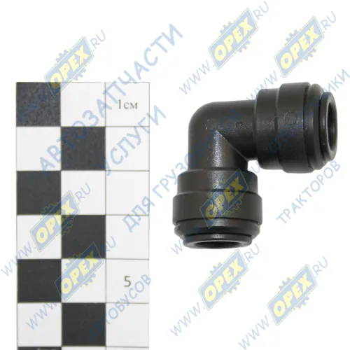 PM0310E Фитинг (угольник); трубка ф10/ф10мм (цанга); пвх John-Guest1