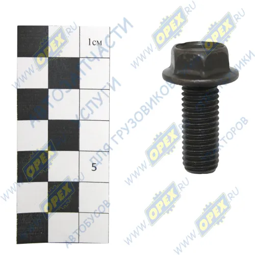 826/01080 Болт DIN6921 М12х30х1,75 Р=30 К=15 фланцевый дв. Cummins ISF/ISBe/ISLe опоры двигателя KABAL