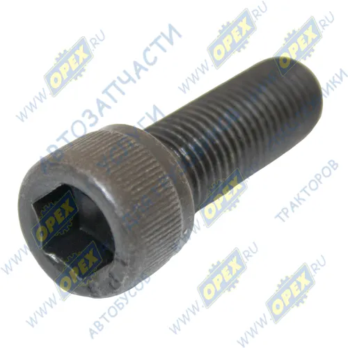 826/00892 Болт C/И 3/8UNFх3/4х25 (М10х1) Р=25 цилиндр.головка под внутр.6-к 8 (каленый) вала карданного JCB; под 6-ти гранник Р=25 KABAL