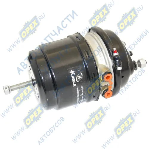 AA.10110.MZ Камера тормозная (энергоаккумулятор) тип 30/30 SCANIA T Truck (2003-2020) VOLVO B12 (1992-2020) DAF LCV (1970-2020), MB Axor 2 (2004-2020), NEOPLAN (1; (барабанный тормоз) СНЯТЫ С ПРОИЗВОДСТВА KANCA1