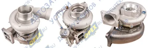 JP100 (K0JP095K005) Турбокомпрессор КАМАЗ дв.740.622 Евро-4 левый/правый HE400WG KAMAZ 11.8L [740.622 / 740.70-740.75 Euro4] 280-440 H/P (2012->) Kangyue