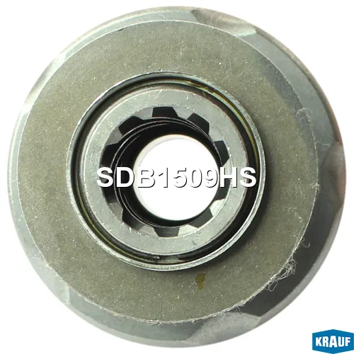 SDB1509HS Бендикс стартера для стартера z=9 DAF 45 FA, DAF 55 FA 1991-2001 CASE; 2 006 209 458 Krauf2