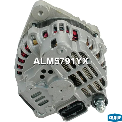 ALM5791YX Генератор 24V / 120A IVECO 400 T 35 7.8 [F2BE0681A] 06.2005- IVECO 400 T 36 7.8 [F2BE3681A] 10.2004- IVECO 410 T 36 7.8 [F2BE3681A] 03.2006- IVECO 440; ALM5791 Krauf5