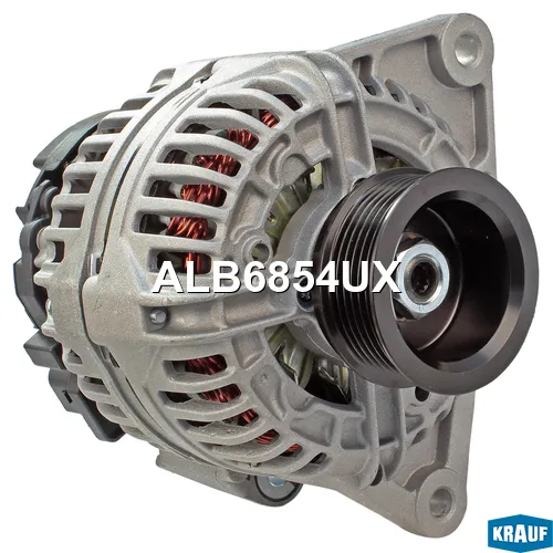 ALB6854UX Генератор 12V 120A HOLLAND TL70A 2004-2008 4485ccm Iveco NEF/ NEW HOLLAND TL80A 2004-2008 4485ccm Iveco NEF/ NEW HOLLAND TL90A 2004-2008 4485ccm Iveco; 0 124 510 001 Krauf