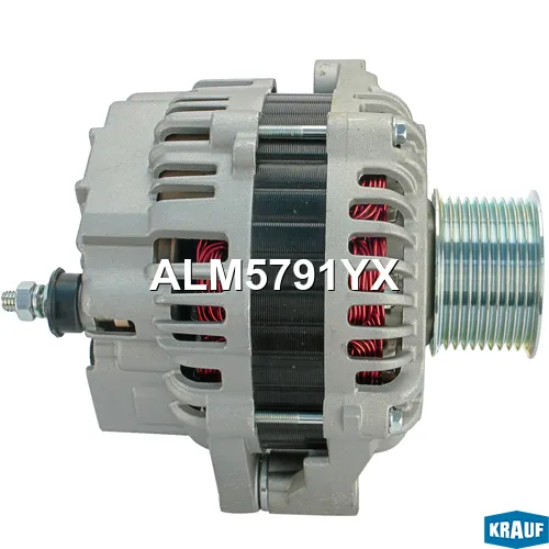 ALM5791YX Генератор 24V / 120A IVECO 400 T 35 7.8 [F2BE0681A] 06.2005- IVECO 400 T 36 7.8 [F2BE3681A] 10.2004- IVECO 410 T 36 7.8 [F2BE3681A] 03.2006- IVECO 440; ALM5791 Krauf3