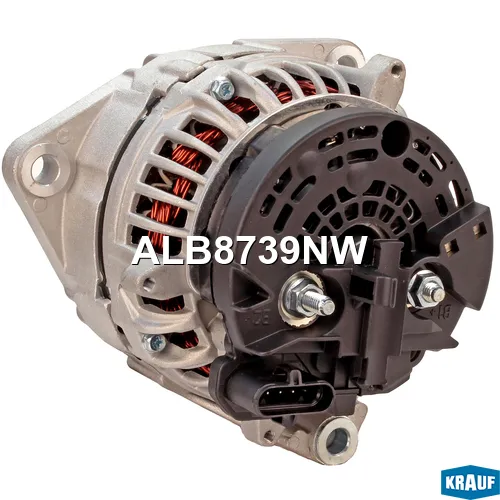 ALB8739NW Генератор 28V/100A, MB Actros, Axor AGCO SISU POWERVarious Models2000- MB Accelo (2003-2020) MB Accelo (2003-2020) MB Accelo (2003-2020); 0 124 655 097 cо шкивом 8 ручьев Krauf1